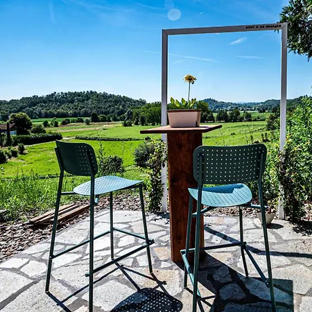 Con Vista Panoramica E Restaurant - Pet Friendly Nel Monferrato Bed and Breakfast Cortandone
