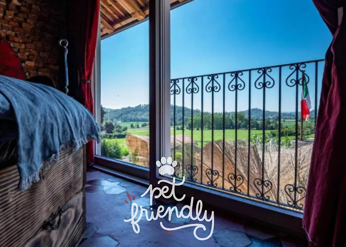 Bed and breakfast Con Vista Panoramica E Restaurant - Pet Friendly Nel Monferrato